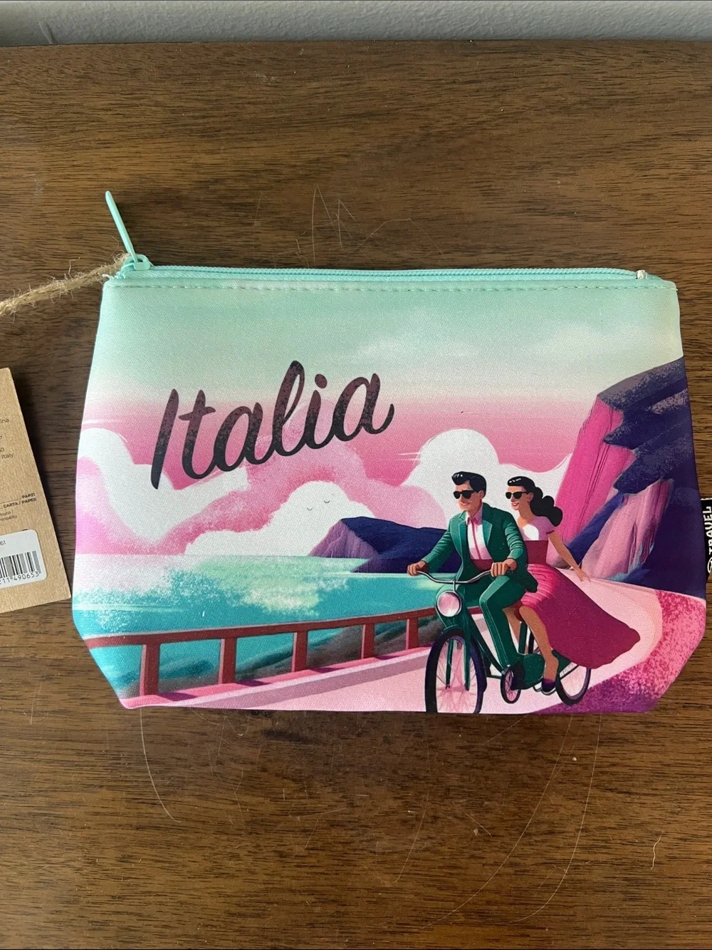 Italia Travel Memories Cosmetic Bag